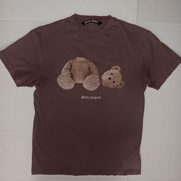 PALM ANGELS TEDDY BEAR PRINT T-SHIRT - Picture 6 of 11